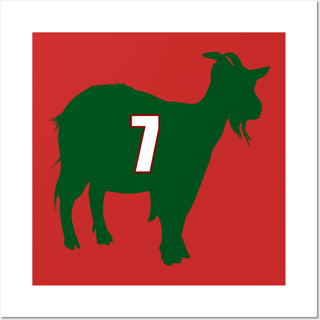 Cristiano Ronaldo Portugal Goat Shirt Wall Art by buffben789